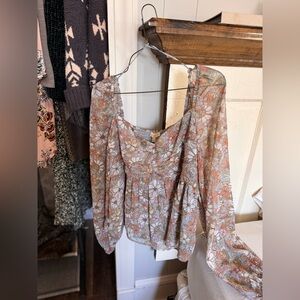 Promesa, L Floral Blouse